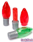 Albert's Christmas Light Bulb Lollipops: 12-Piece Display