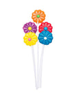 Albert's Daisy Pops Candy Flowers Lollipop Bouquets: 12-Piece Display - Candy Warehouse