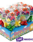 Albert's Daisy Pops Candy Flowers Lollipop Bouquets: 12-Piece Display - Candy Warehouse