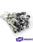 Albert's Foiled Milk Chocolate Roses - Black: 20-Piece Bouquet - Candy Warehouse