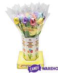 Albert's Foiled Milk Chocolate Tulips: 18-Piece Bouquet - Candy Warehouse