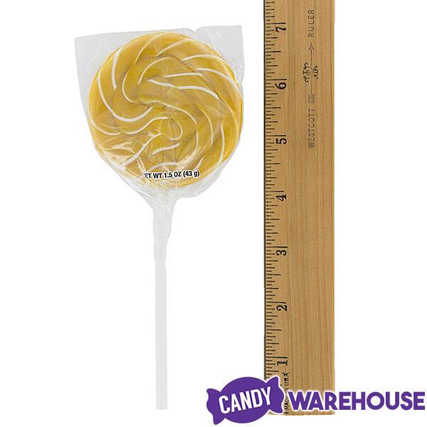 Albert's Gold Pearl 1.5-Ounce Swirl Pops - Tutti Frutti: 12-Piece Box - Candy Warehouse