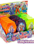 Albert's Scary Skeletons Interlocking Bones Candy Coffins: 12-Piece Display - Candy Warehouse