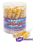 Albert's Tiny Twist Pops - Gold: 30-Piece Tub - Candy Warehouse