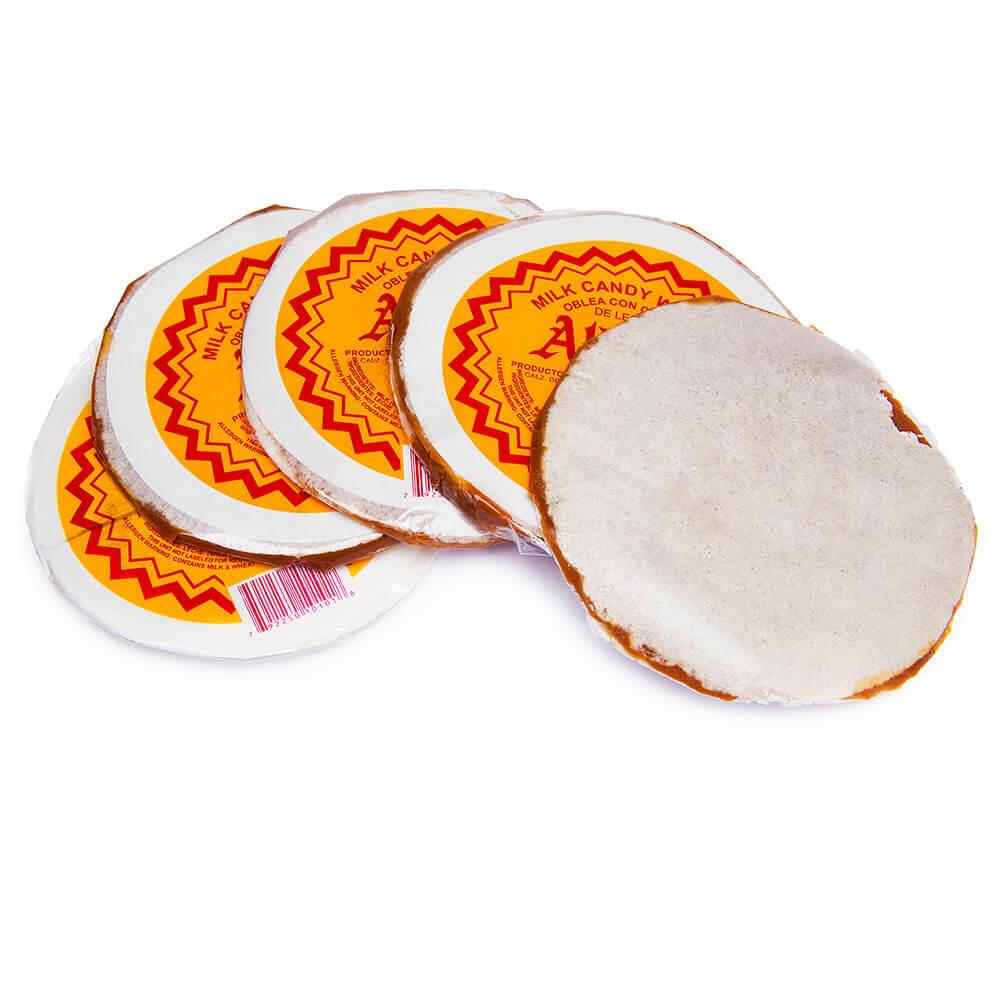 Aldama Milk Caramel Candy Wafers: 5-Piece Bag - Candy Warehouse