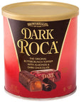 Almond Dark Roca Buttercrunch Toffee Candy: 10-Ounce Tin - Candy Warehouse