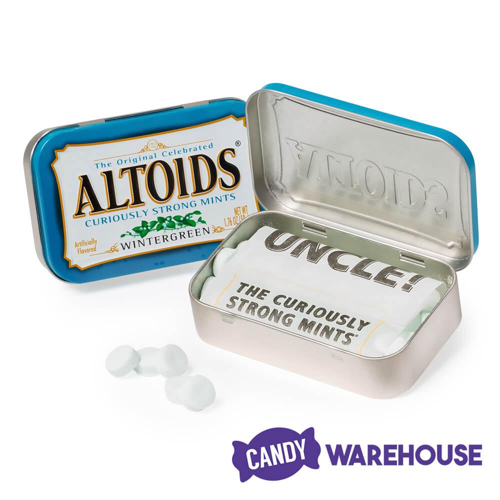 Altoids Mints Tins - Wintergreen: 12-Piece Box - Candy Warehouse