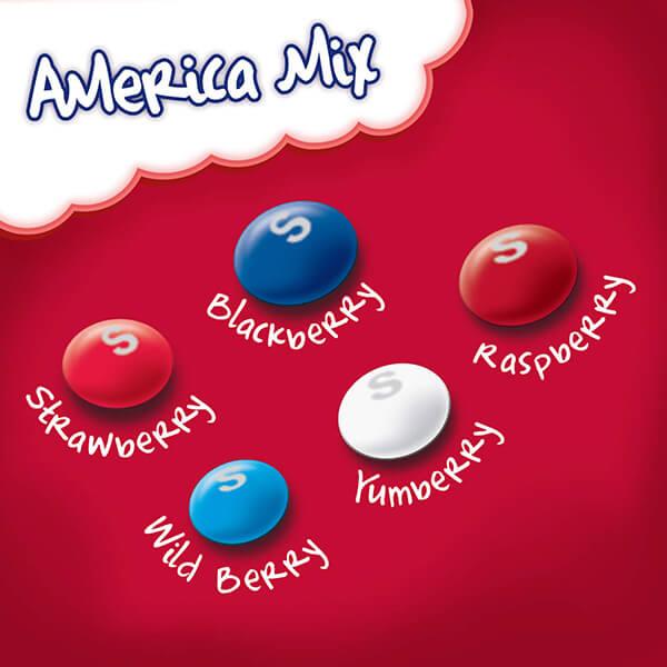 America Mix Skittles Candy Patriotic Party Kit - Candy Warehouse