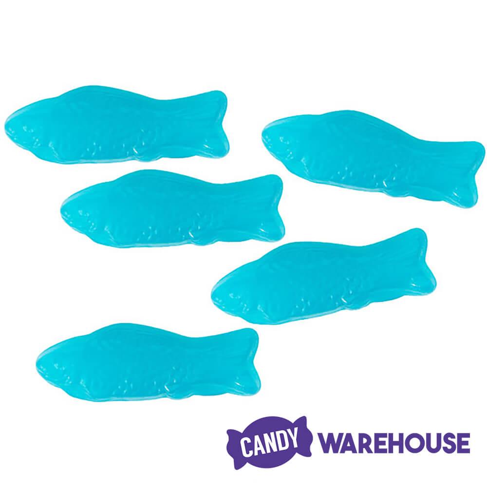 American Fish Chewy Candy - Blue: 16-Ounce Bag - Candy Warehouse