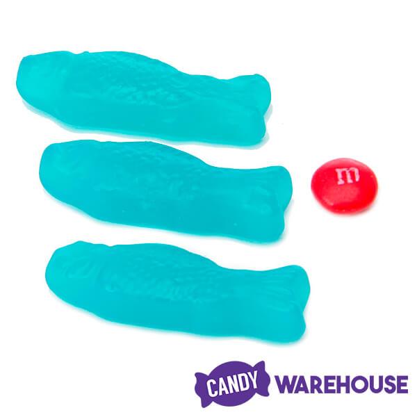 American Fish Chewy Candy - Blue: 16-Ounce Bag - Candy Warehouse