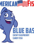 American Fish Chewy Candy - Blue: 5LB Bag - Candy Warehouse