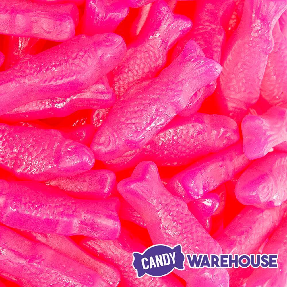 American Fish Chewy Candy - Pink: 16-Ounce Bag - Candy Warehouse