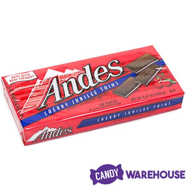 Andes Mints Cherry Jubilee Chocolates 28Piece Box Candy Warehouse