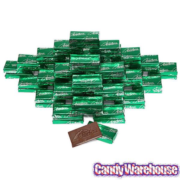 Andes Mints Creme de Menthe: 240-Piece Tub - Candy Warehouse