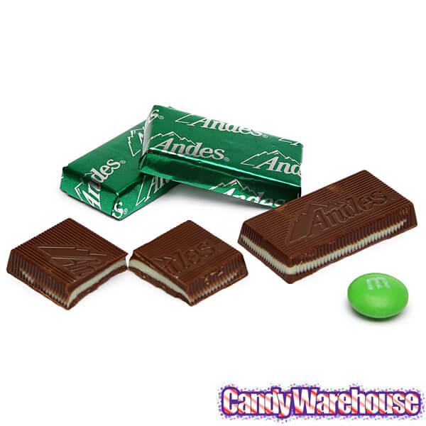 Andes Mints Creme de Menthe: 240-Piece Tub - Candy Warehouse