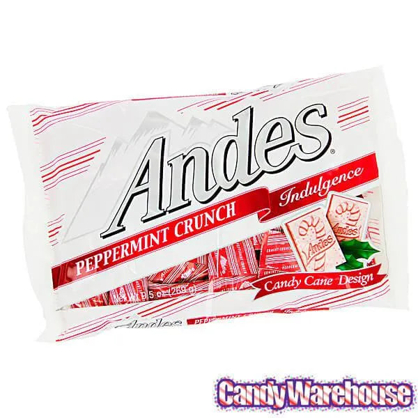 Andes Mints Peppermint Crunch Candy: 25-Piece Bag | Candy Warehouse