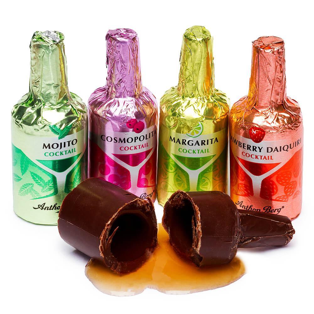 Anthon Berg Chocolate Cocktails Liquor Bottles: 16-Piece Box - Candy Warehouse