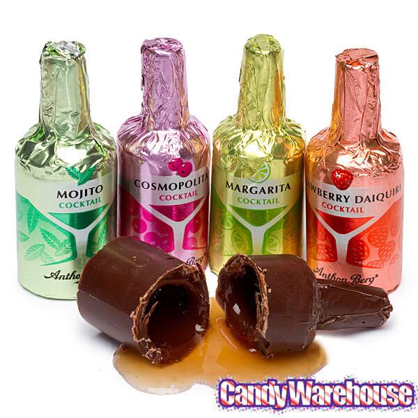 Anthon Berg Chocolate Cocktails Liquor Bottles: 16-Piece Box - Candy Warehouse