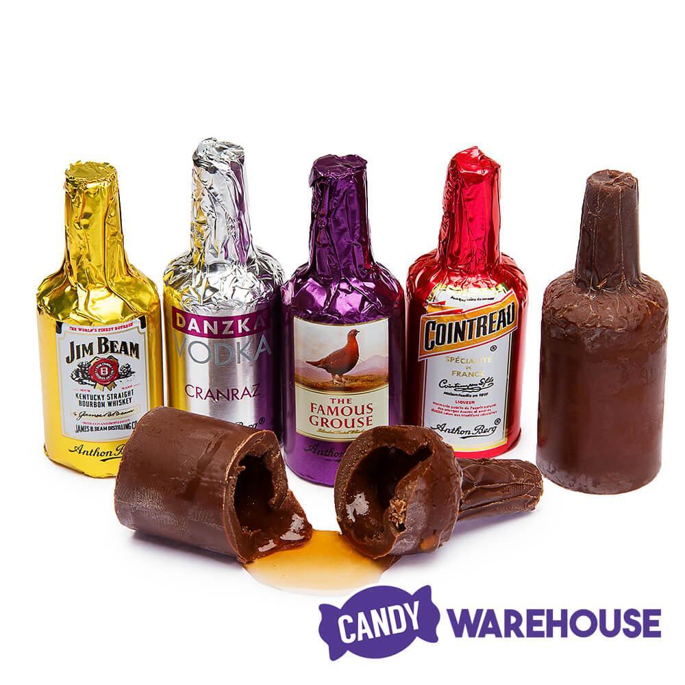 Anthon Berg Chocolate Liquor Bottles: 4-Piece Box - Candy Warehouse