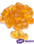 Apricot Hearts Gummy Candy: 500G Bag - Candy Warehouse