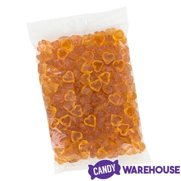 Apricot Hearts Gummy Candy: 500G Bag - Candy Warehouse