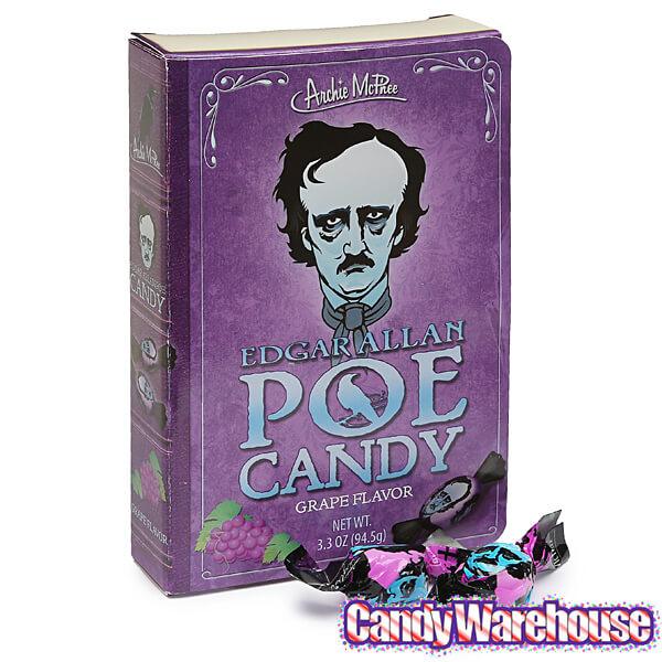 Archie McPhee Edgar Allan Poe Hard Candy Book - Candy Warehouse