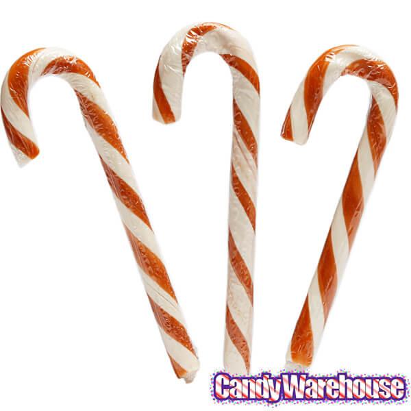 Archie McPhee Gravy Candy Canes: 6-Piece Box - Candy Warehouse