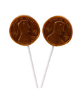 Archie McPhee Lucky Penny Lollipops: 2-Piece Set - Candy Warehouse