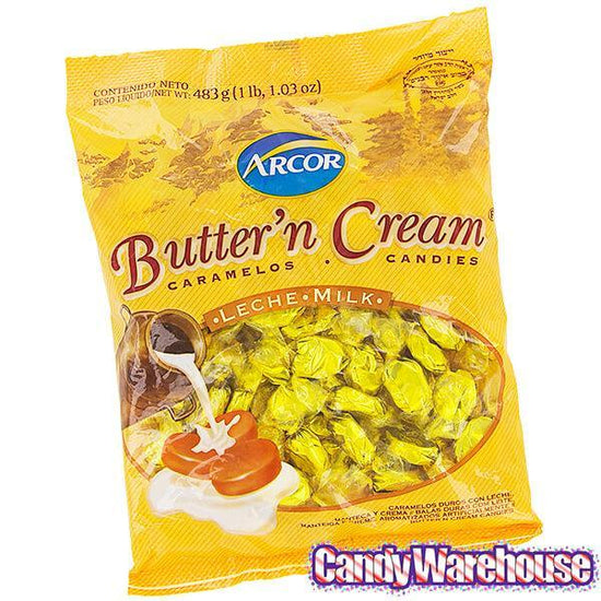 Arcor Butter 'n Cream Hard Candy: 1LB Bag | Candy Warehouse