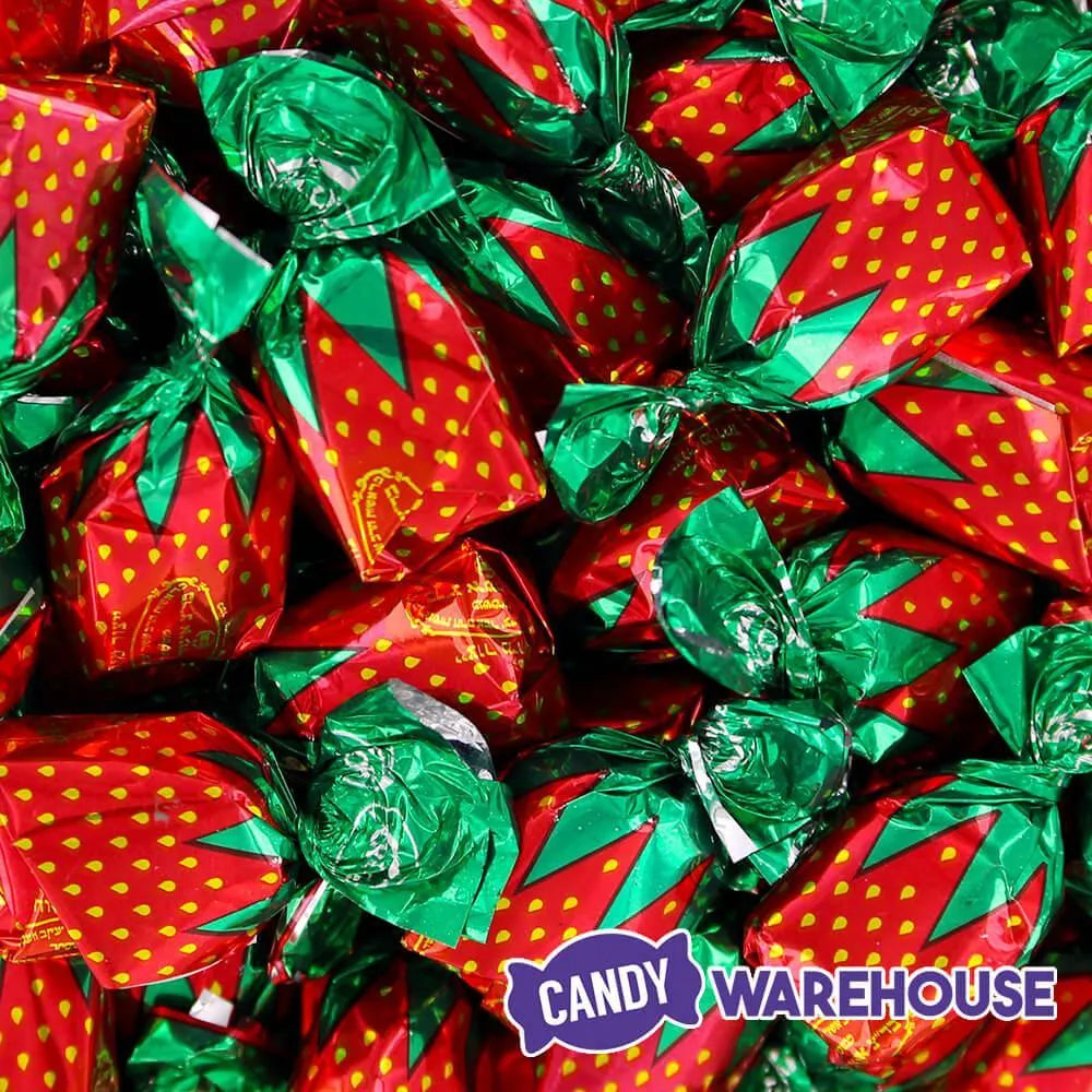 Arcor Strawberry Bon Bons Hard Candy: 1LB Bag - Candy Warehouse