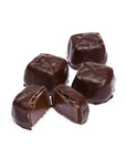 Asher's Chocolate Covered Chocolate Caramels - Dark: 6LB Box