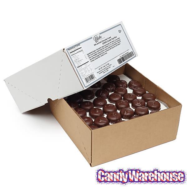 Asher's Chocolate Double Dipped Mint Patties: 6LB Box - Candy Warehouse