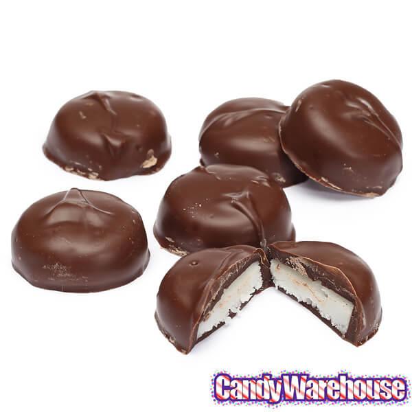 Asher's Chocolate Double Dipped Mint Patties: 6LB Box - Candy Warehouse