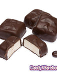 Asher's Dark Chocolate Covered Jumbo Marshmallows: 5LB Box