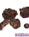 Asher's Dark Chocolate Peanut Clusters Candy: 5LB Box