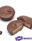 Asher's Giant Chocolate Peanut Butter Caramel Cups: 24-Piece Box - Candy Warehouse