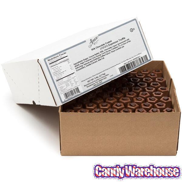 Asher's Gourmet Truffle Chocolates - Espresso: 6LB Box - Candy Warehouse