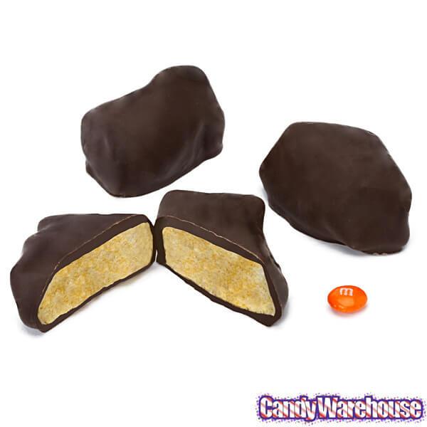 Asher&#39;s Honeycomb Sponge Dark Chocolates: 3LB Box - Candy Warehouse