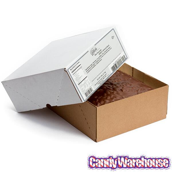 Asher&#39;s Milk Chocolate Almond Bark: 6LB Box - Candy Warehouse