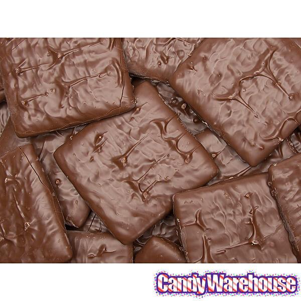 Asher&#39;s Milk Chocolate Covered Graham Crackers: 5LB Box - Candy Warehouse