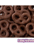 Asher's Milk Chocolate Covered Mini Pretzels: 4LB Box