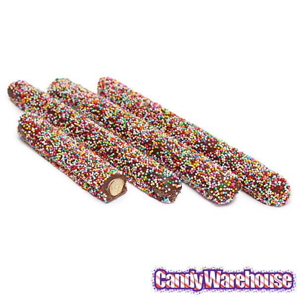 Asher's Milk Chocolate Covered Pretzel Rods: 5LB Box - Candy Warehouse