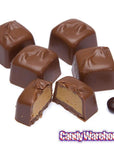 Asher's Milk Chocolate Peanut Butter Smoothie Truffles: 6LB Box - Candy Warehouse