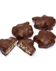 Asher's Milk Chocolate Pecan Caramel Patties: 5LB Box - Candy Warehouse