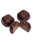 Asher's Milk Chocolate Sea Salt Caramels: 12-Piece Box - Candy Warehouse