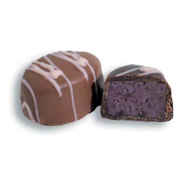 Asher&#39;s Raspberry Cream Chocolates - Milk: 6LB Box - Candy Warehouse