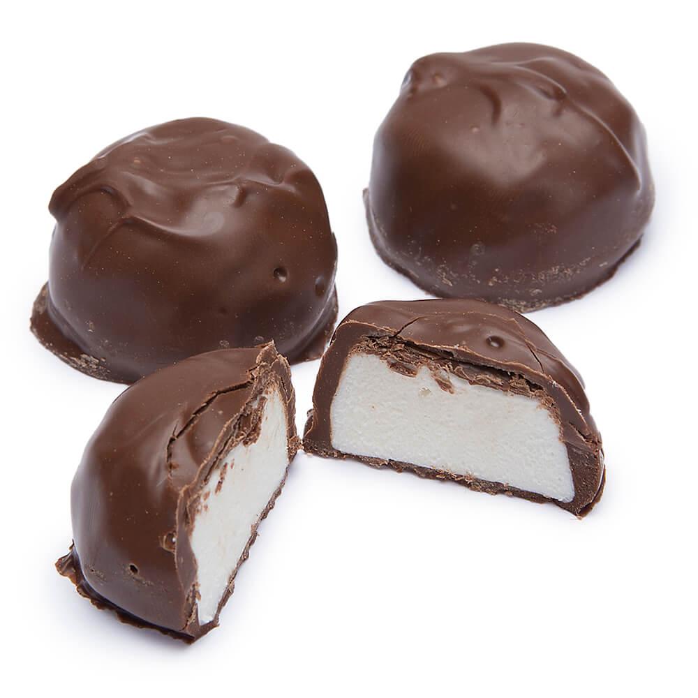 Asher's Sugar Free Vanilla Marshmallow Chocolates - Milk: 5LB Box - Candy Warehouse