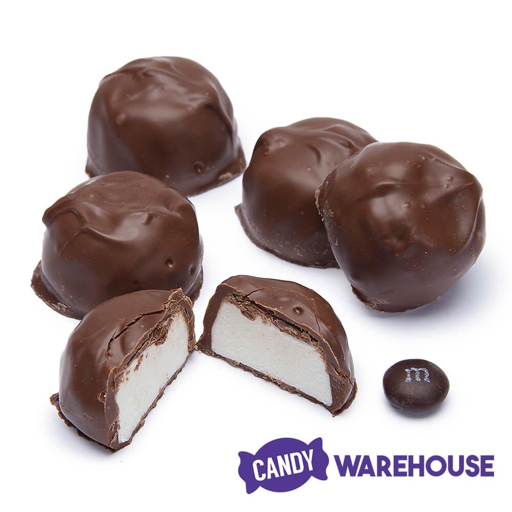 Asher's Sugar Free Vanilla Marshmallow Chocolates - Milk: 5LB Box - Candy Warehouse