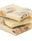 Asher's White Chocolate Almond Bark: 6LB Box - Candy Warehouse