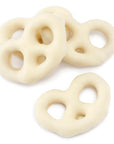 Asher's White Chocolate Covered Mini Pretzels: 4LB Box